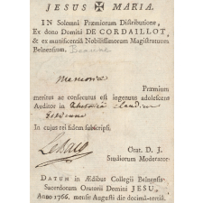 Ex-praemio .