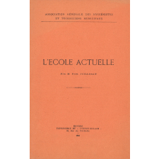 L'Ecole actuelle.
