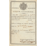 Ex-praemio . Academia Lugdunensis, lyceum Lugdunense.