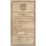 Ex-praemio . Collegium Cabillonense.