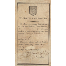 Ex-praemio . Collegium Cabillonense.