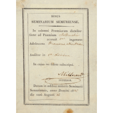 Ex-praemio . Ecoles chrétiennes des Frères.