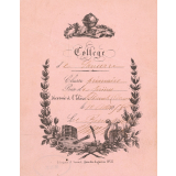 Ex-praemio . Collège de Sancerre.