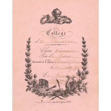 Ex-praemio . Collège de Sancerre.