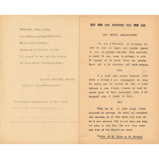 Journal scolaire Freinet. Sur les cimes. Gerbe des Hautes-Alpes. [1951].