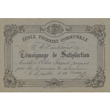 Témoignage de satisfaction.