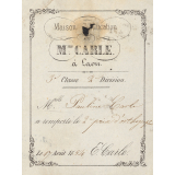 Ex-praemio . Maison d'éducation de Mme Carle à Laon.