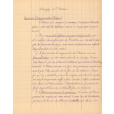 Cahier de pédagogie spéciale. Ecole normale d'instituteurs Auxerre. 