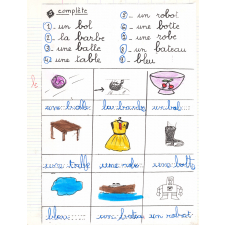 Cahier d'exercices