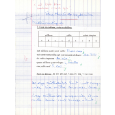 Cahier d'exercices