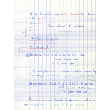 Cahier d'exercices
