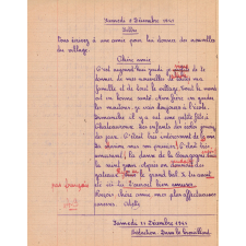 Cahier de rédactions