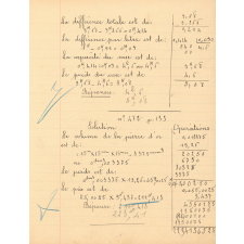 Cahier d'exercices
