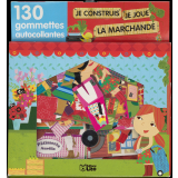 130 gommettes autocollantes - Je construis, je joue à la marchande