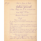Cahier journal
