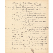 Cours de géométrie