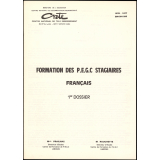 Formation des P.E.G.C. Stagiaires Français