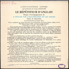 Le répétiteur d'anglais : classe de quatrième