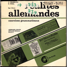 Réalités allemandes : exercices grammaticaux. 1er livre