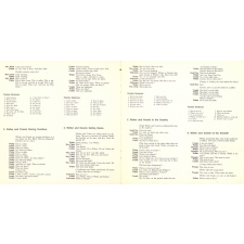 Walter and Connie on record. Première partie, Lessons 1-13