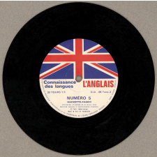 Connaissance des langues : l'anglais. Disque numéro 5