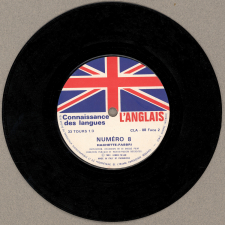 Connaissance des langues : l'anglais. Disque numéro 8