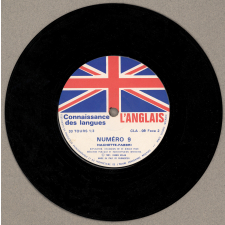 Connaissance des langues : l'anglais. Disque numéro 9