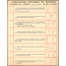 L'éducation physique en musique. À l'école du 1er degré. Cours moyen 1re année. .