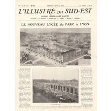 Le nouveau Lycée du Parc à Lyon.