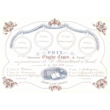 Ex-praemio . Prix obtenus par Eugène Cogen, de Gand, au pensionnat de D. Brouckaert à Gand.