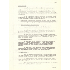 Programmes techniques de construction des collèges 400 - 600 - 900.