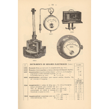 Société des lunetiers. Tarif. Physique. Acoustique. Electricité. Optique. Météorologie.