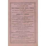 Programme de distribution des prix .