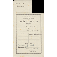 Distribution de prix et tableau d'honneur. 