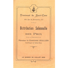 Distribution solennelle des prix.