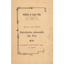 Distribution solennelle des prix.
