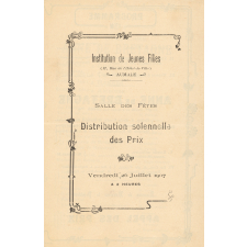Distribution solennelle des prix.