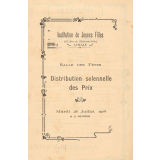 Distribution solennelle des prix.