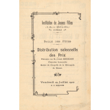 Distribution solennelle des prix.