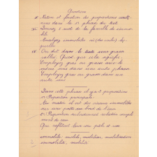 Epreuve d'orthographe