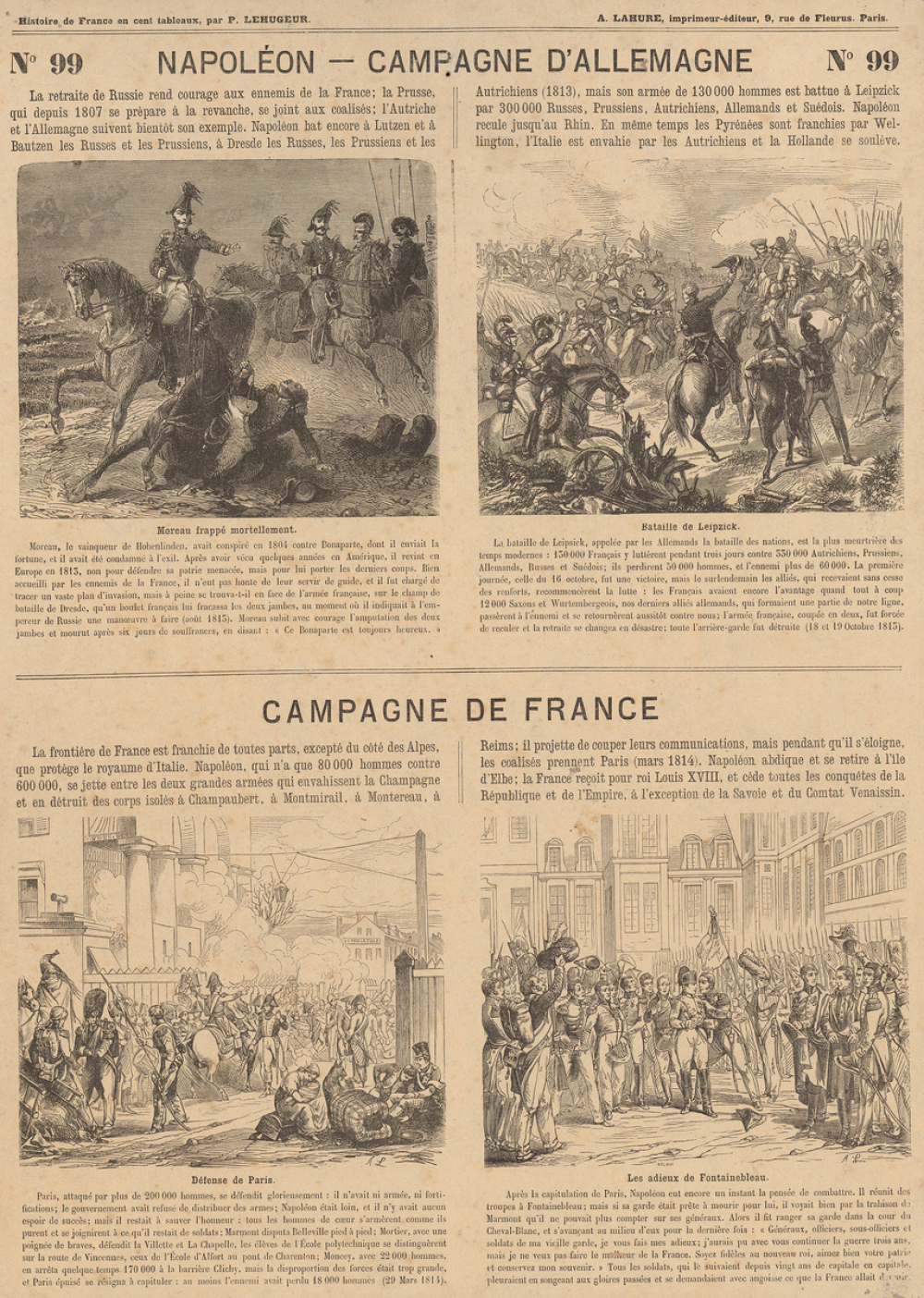 Napoléon - Campagne d'Allemagne