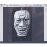 Fastnacht, Holzm. : Totengfriß = Carnaval, masque en bois : figure de la Mort