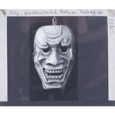 Fastnacht, Holzm. : Totengfriß = Carnaval, masque en bois : figure de la Mort