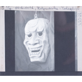 Fastnacht, Holzmaske : Totengfriß = Carnaval, masque en bois : figure de la Mort