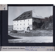 Zehntscheuer am Schluchsee = Grange pour la dîme près du lac Schluchsee