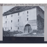 Zehntscheuer an Stelle des heutigen Schluchsee = Grange pour la dîme à l'emplacement de l'actuel lac Schluchsee