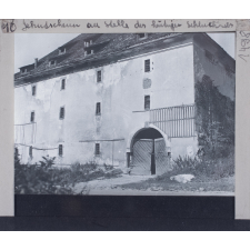 Zehntscheuer an Stelle des heutigen Schluchsee = Grange pour la dîme à l'emplacement de l'actuel lac Schluchsee