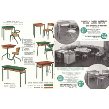 Mobilier scolaire moderne Mullca.