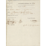 Billet d'Admission au Concours Général. 