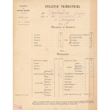 Bulletin trimestriel du Collège de Sainte-Marie à Châteaubriant.